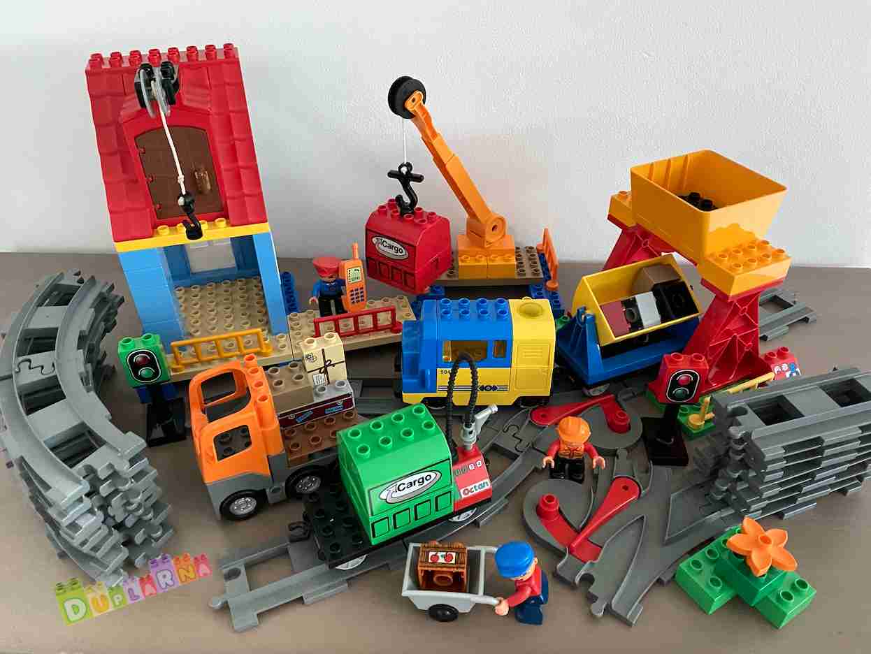 Lego Duplo 3772 - Nákladní Vlak Deluxe