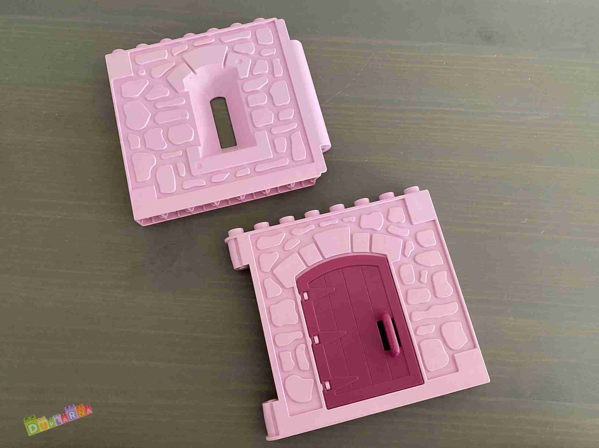 Lego Duplo - Stěna domu šedá