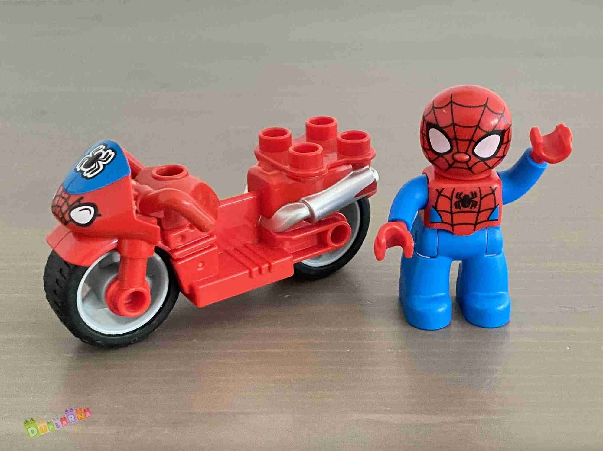 Lego Duplo - Spidermanova motorka