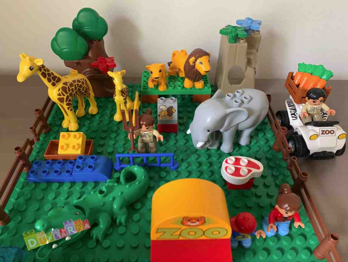 Lego Duplo ZOO + Velká Podložka