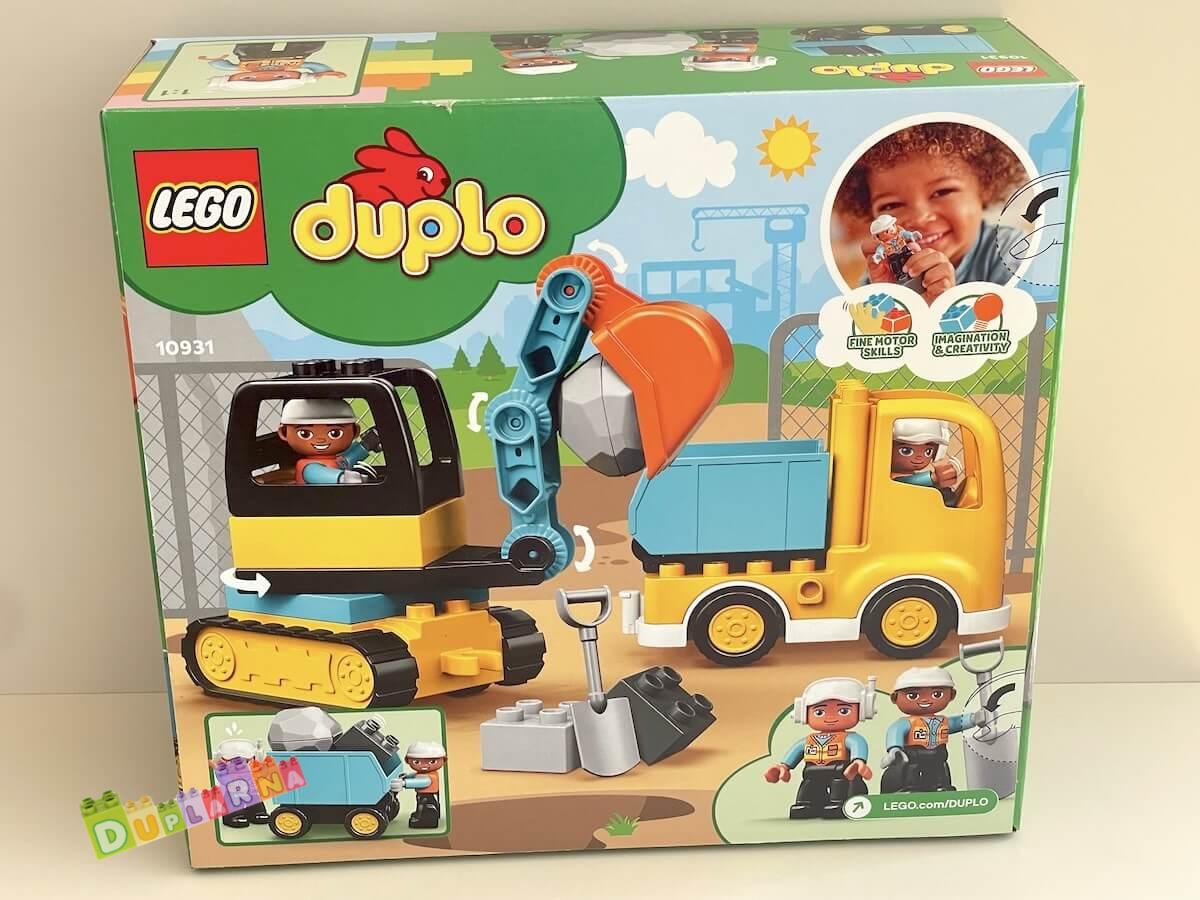 Lego Duplo 10931 - Stavba / Náklaďák a pásový bagr