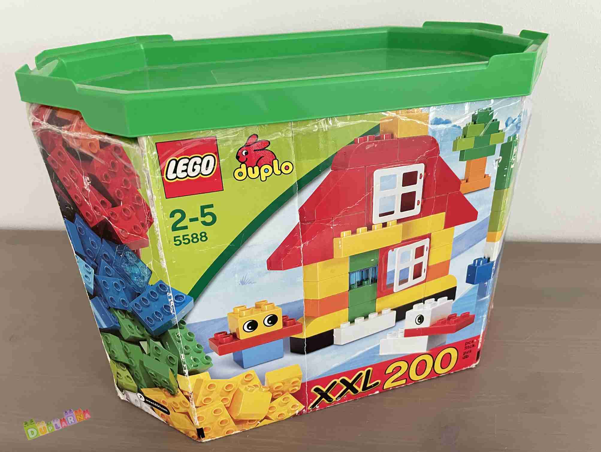 Lego Duplo 5588 - Gigant Box XXL - set kostek 200ks