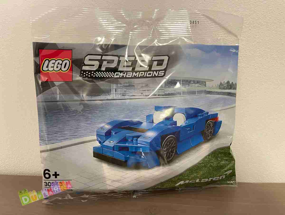 Lego Speed Champions 30343 - Závodní auto / McLaren Elva