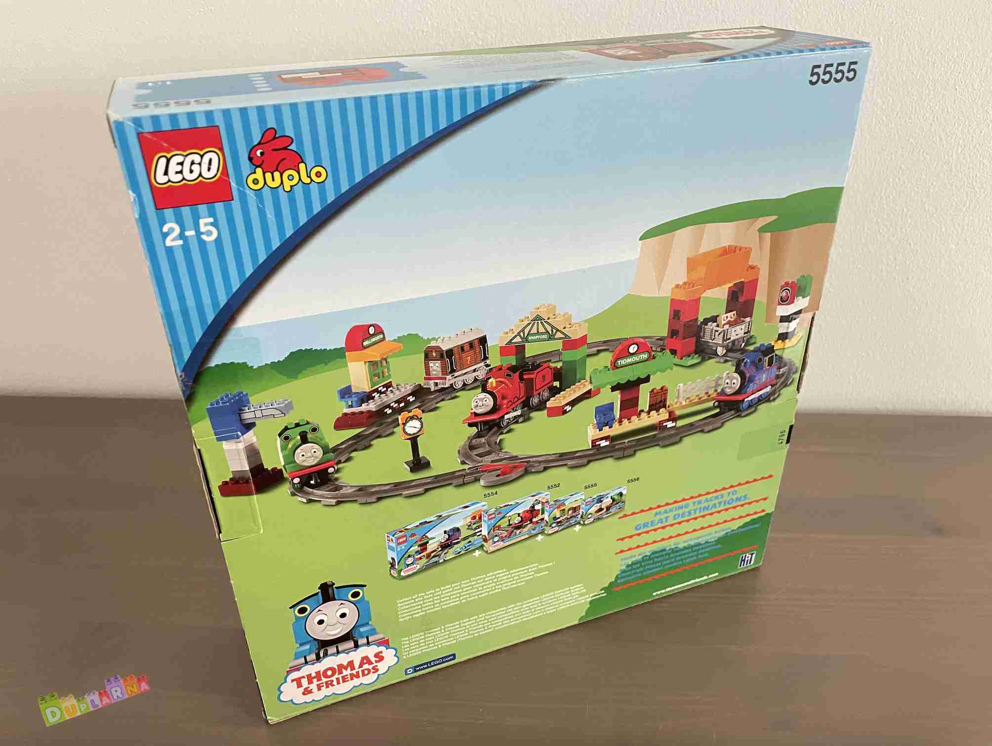 Lego Duplo 5555 - Mašinka Tomáš - Toby