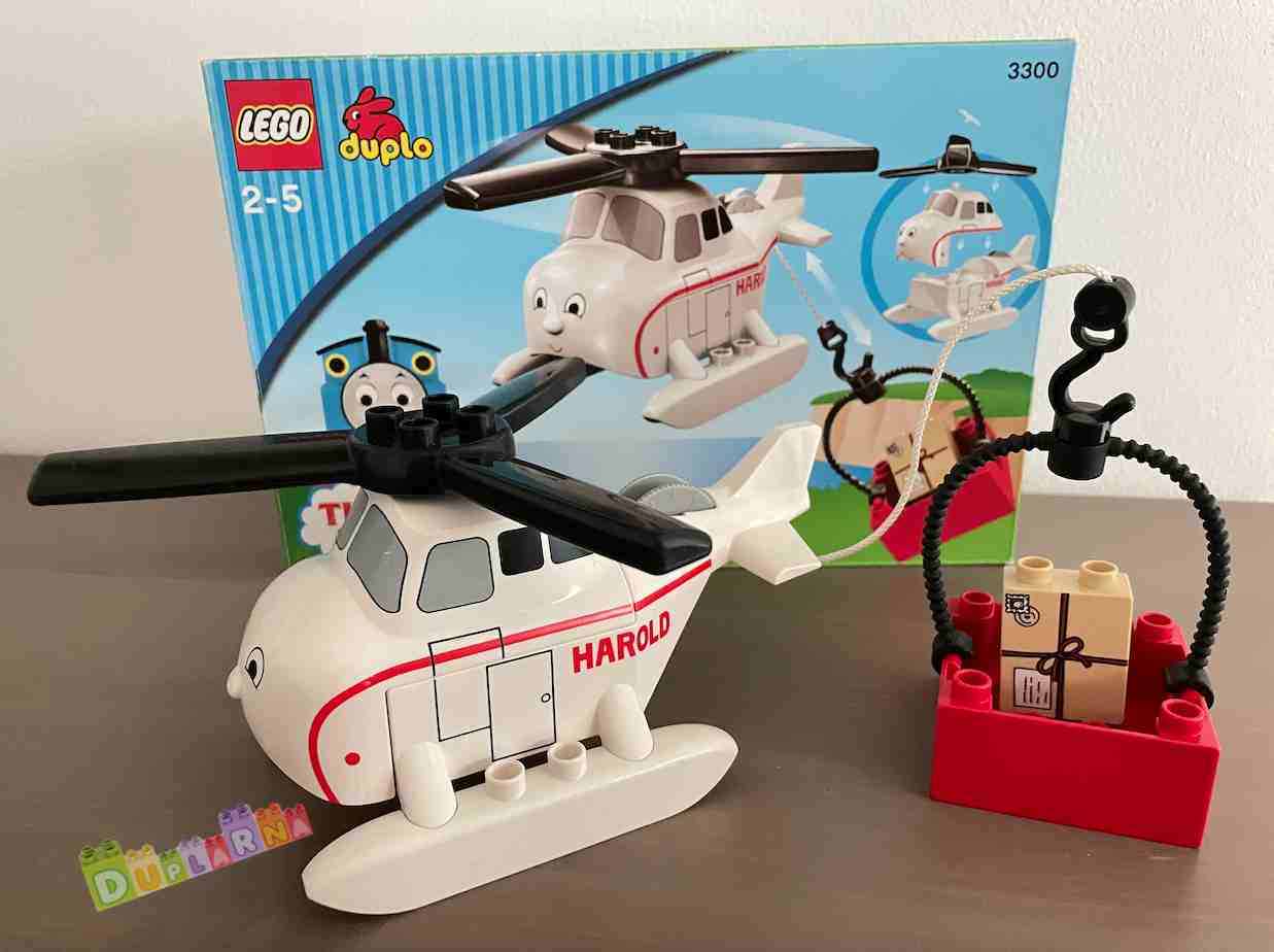 Lego Duplo 3300 - Mašinka Tomáš -  Vrtulník Harold