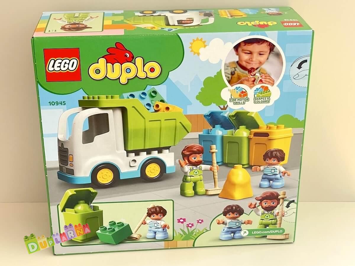 Lego Duplo 10945 - Popelářský vůz a recyklování / Popelář