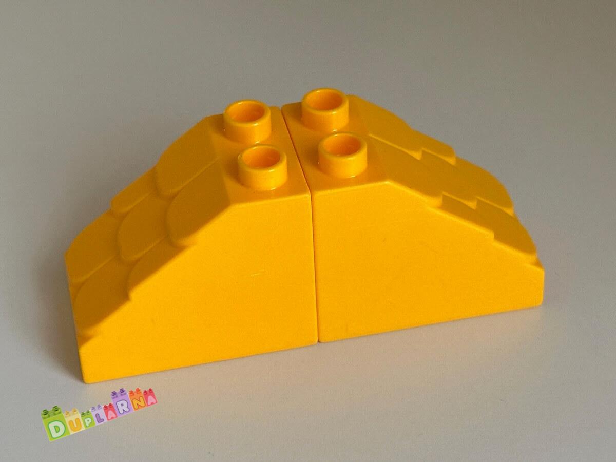 Lego Duplo - Střecha světle oranžová