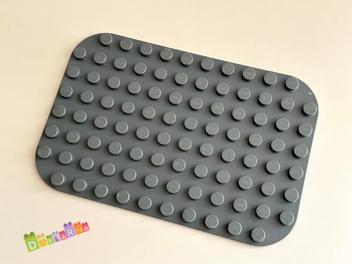 Lego Duplo Podložka / Deska šedá 8x12