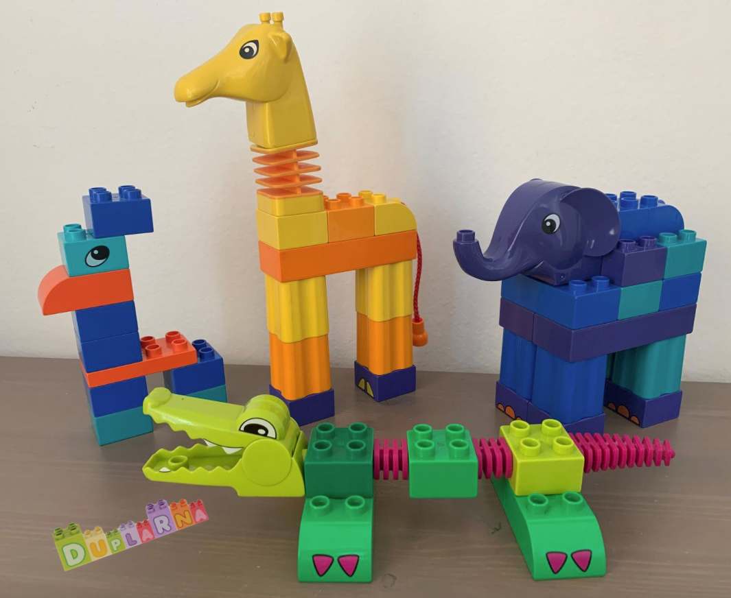 Lego Duplo EXPLORE 3515 + 3517 - Africké dobrodružství