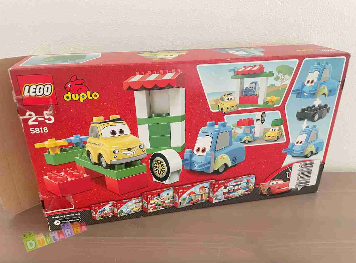 Lego Duplo 5818 - Cars - Italský podnik Luigi