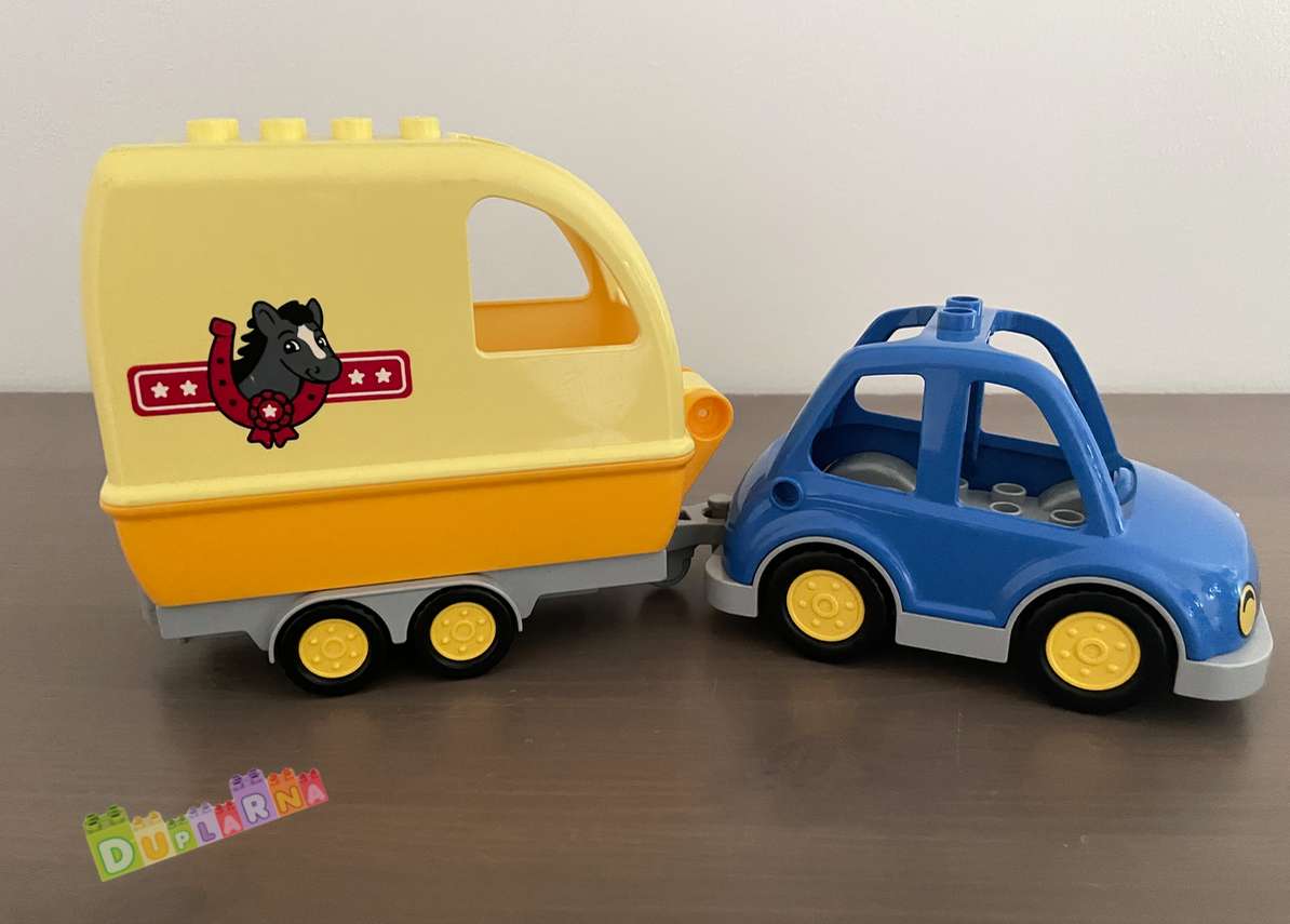 Lego Duplo - Přívěs pro koně / Převoz koní