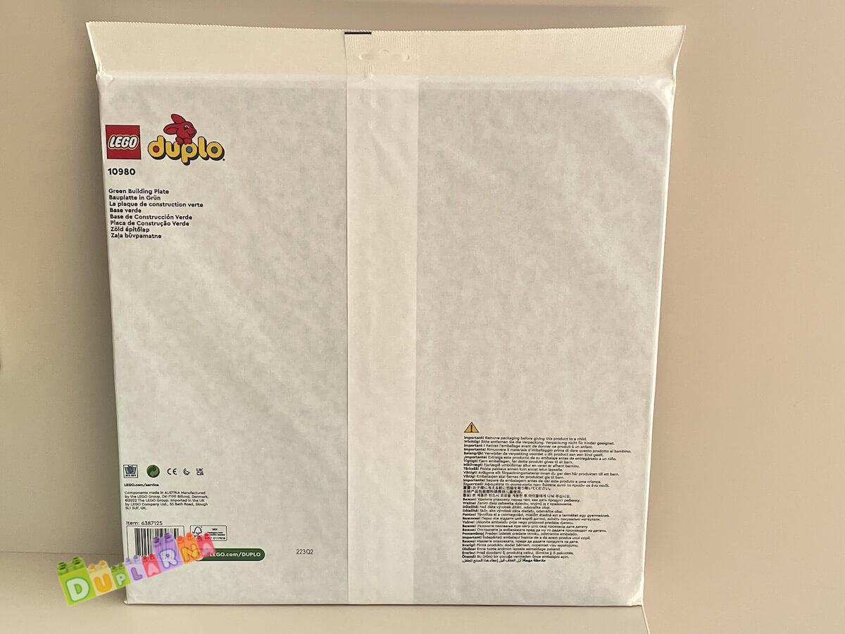 Lego Duplo 10980 - Podložka / Deska 40x40cm