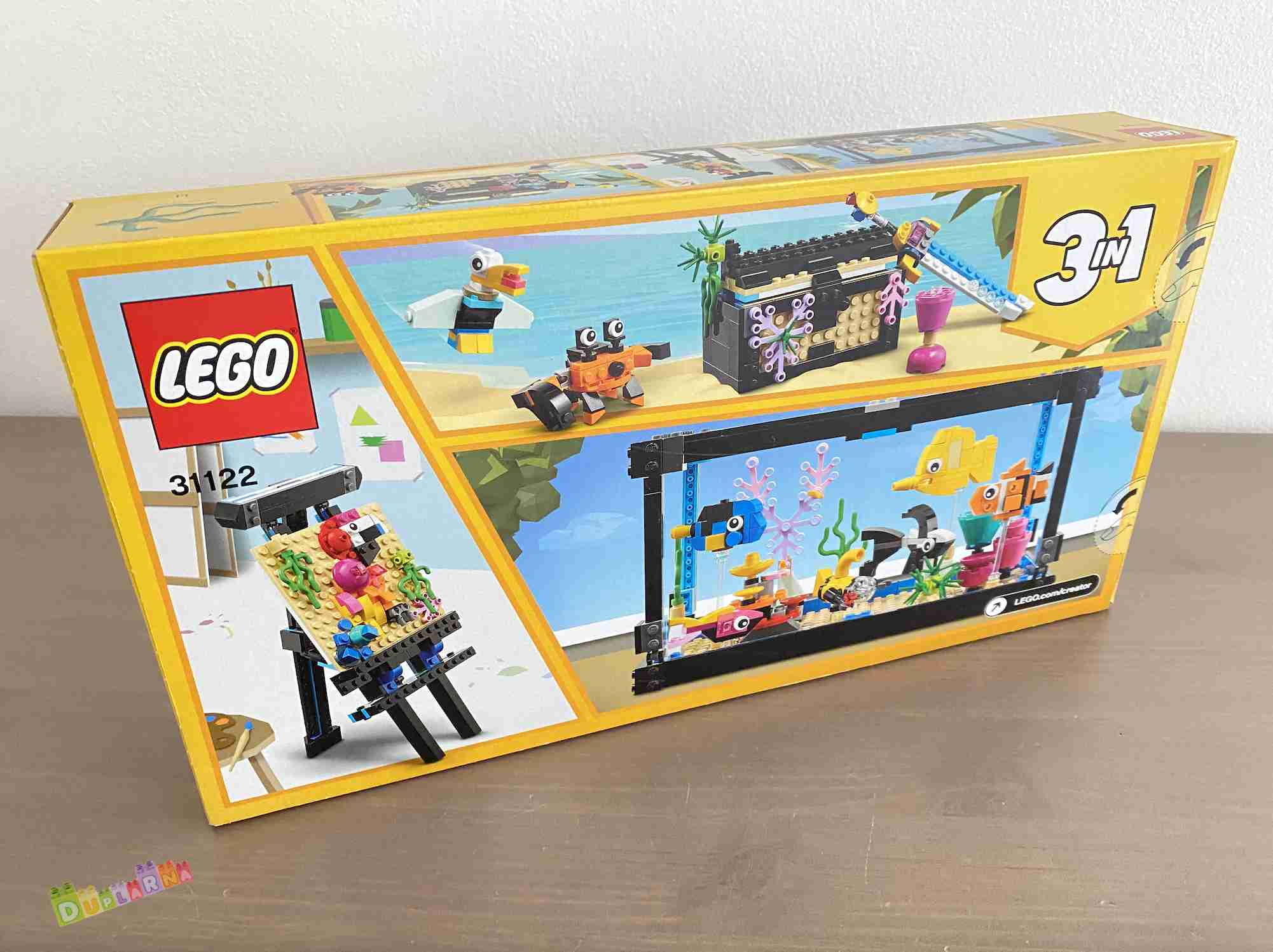 Lego Creator 31122 - Akvárium 3v1