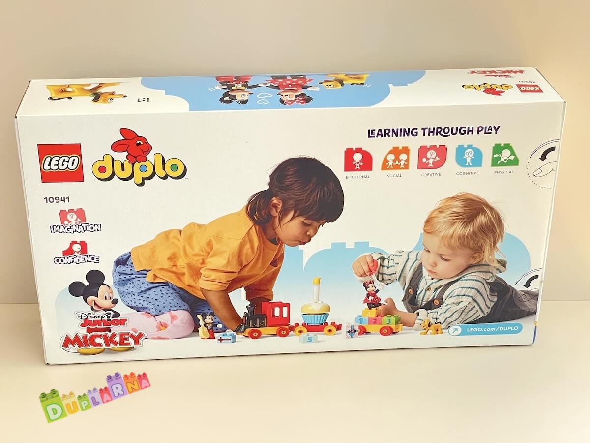 Lego Duplo 10941 - Vláček / Mickey,Minnie a PLUTO narozeninový vlak 