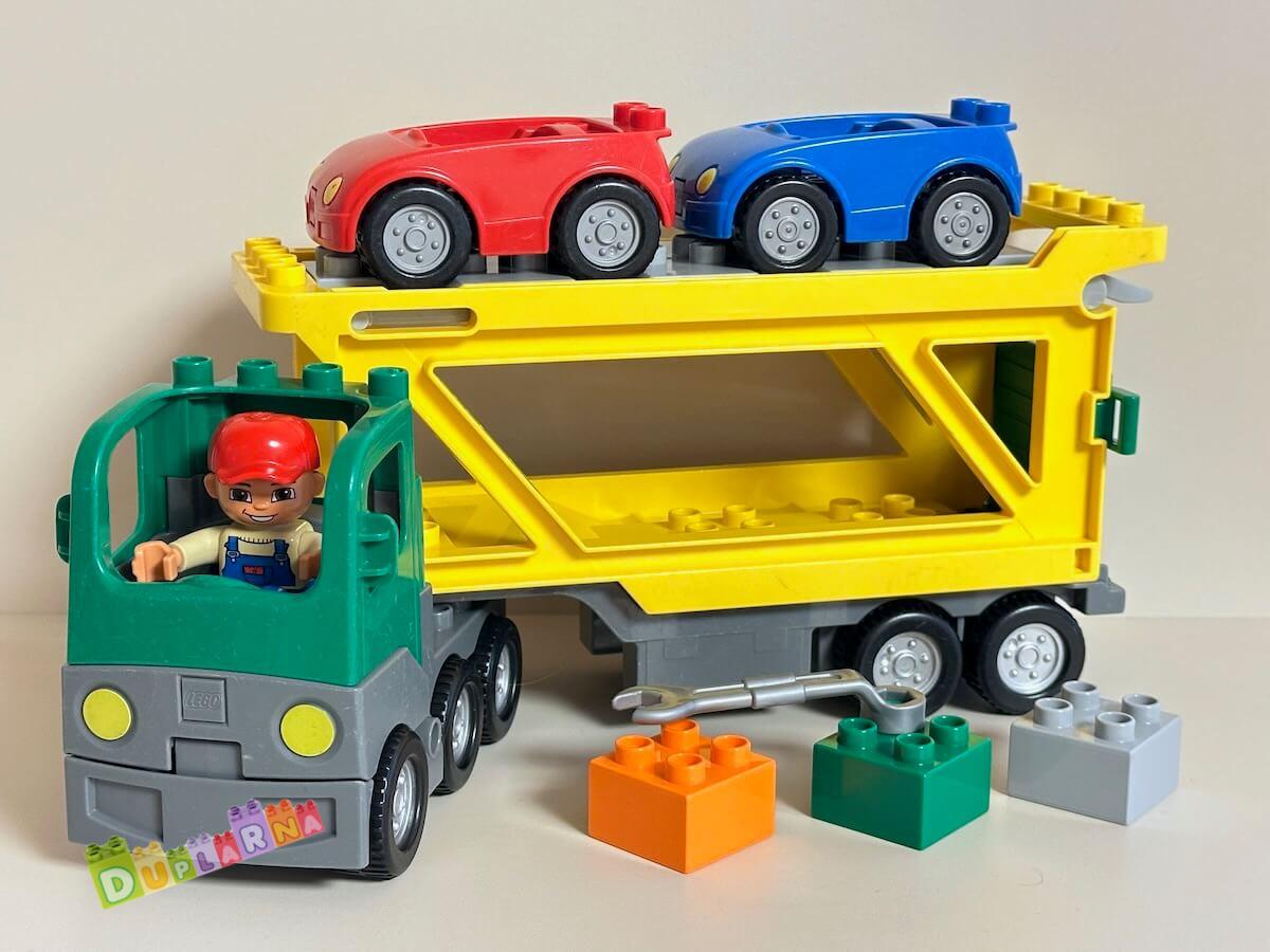 Lego Duplo 5684 - Přeprava automobilů - odtahovka