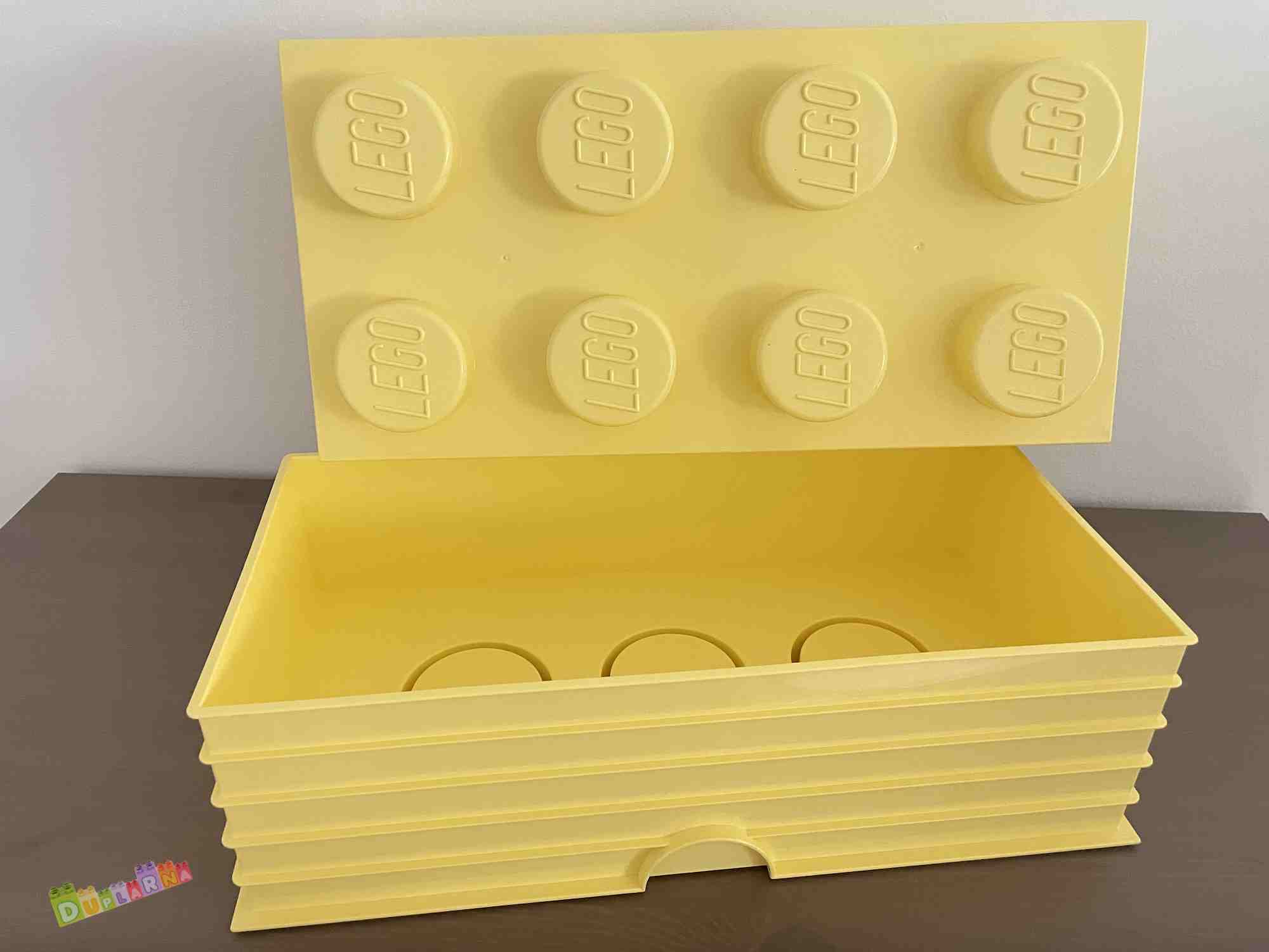 Lego BOX světle žlutý