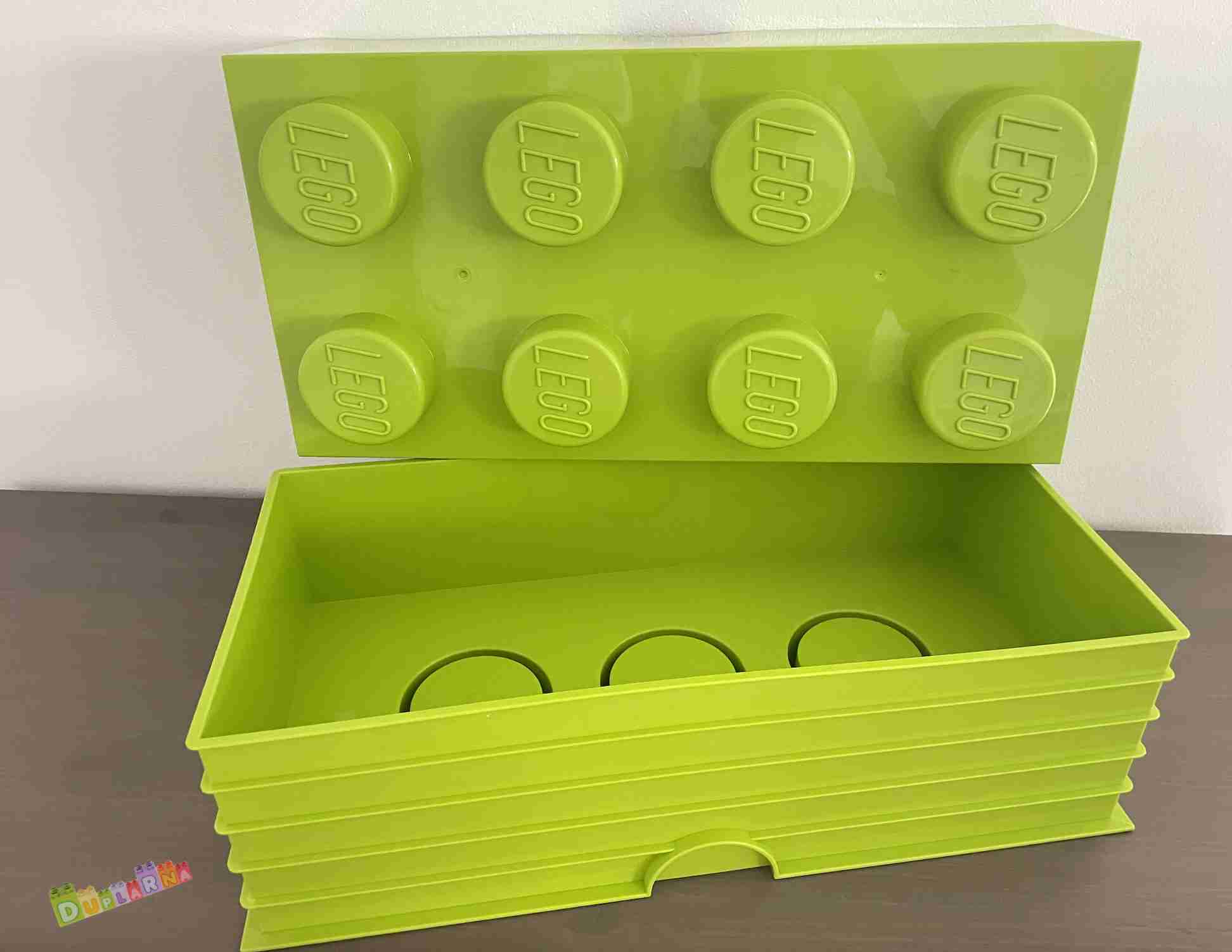 Lego BOX světle zelený - limetkový