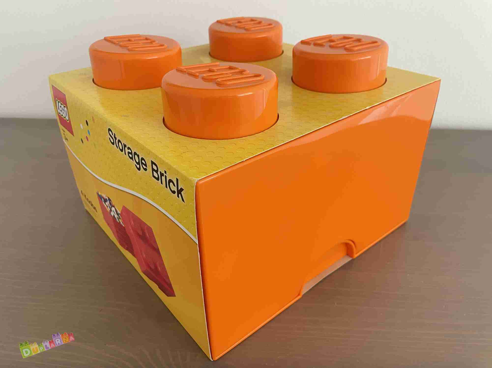Lego BOX oranžový