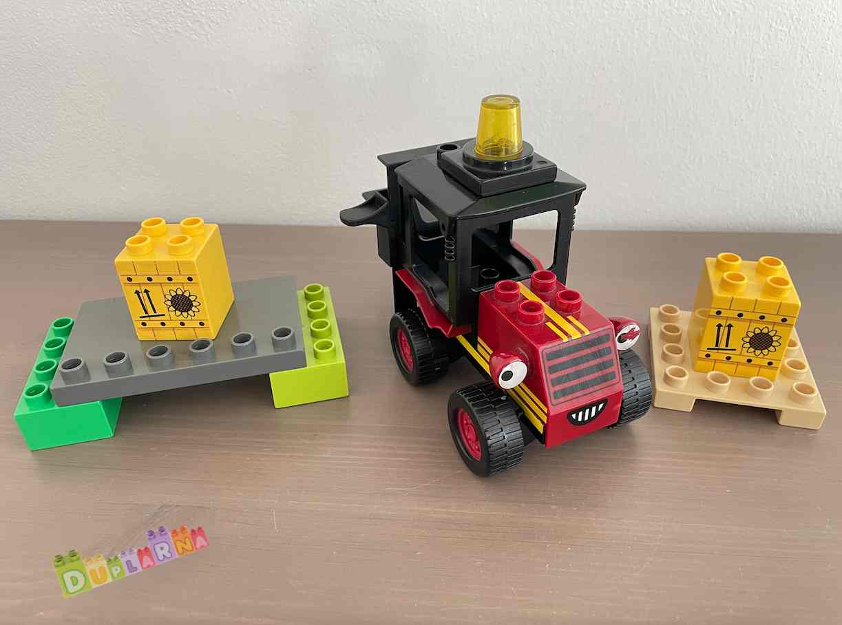 Lego Duplo 3298 - Vysokozdvižný nakladač Sumsy - Bořek stavitel