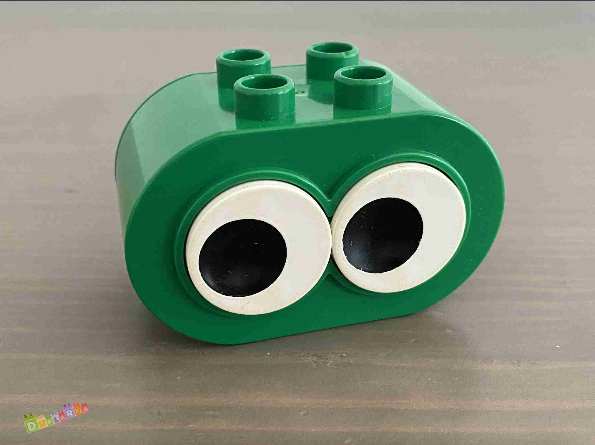Lego Duplo - Kostka zelená s očima