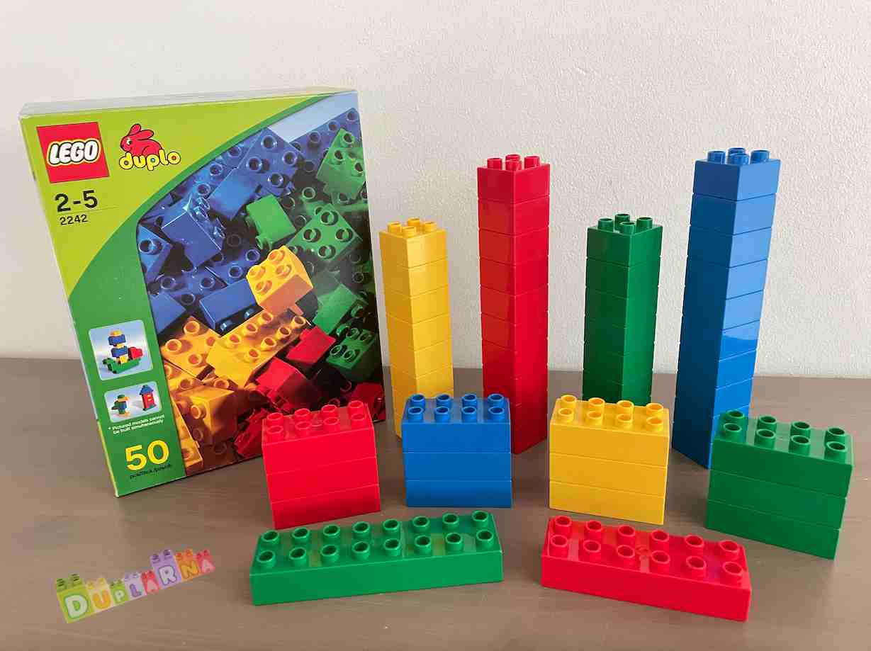 Lego Duplo 2242 - set kostek 50 ks