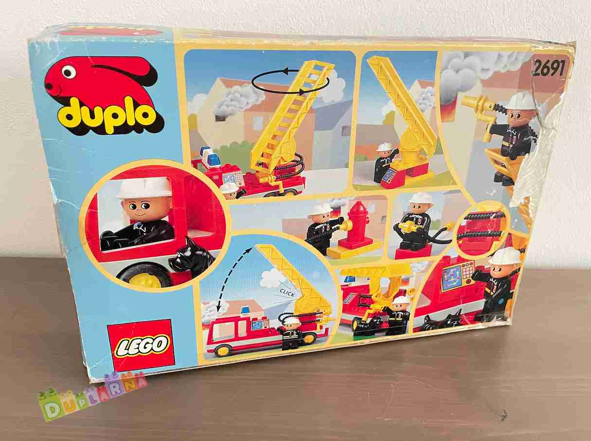 Lego Duplo 2691 - Hasičské auto - Hasiči