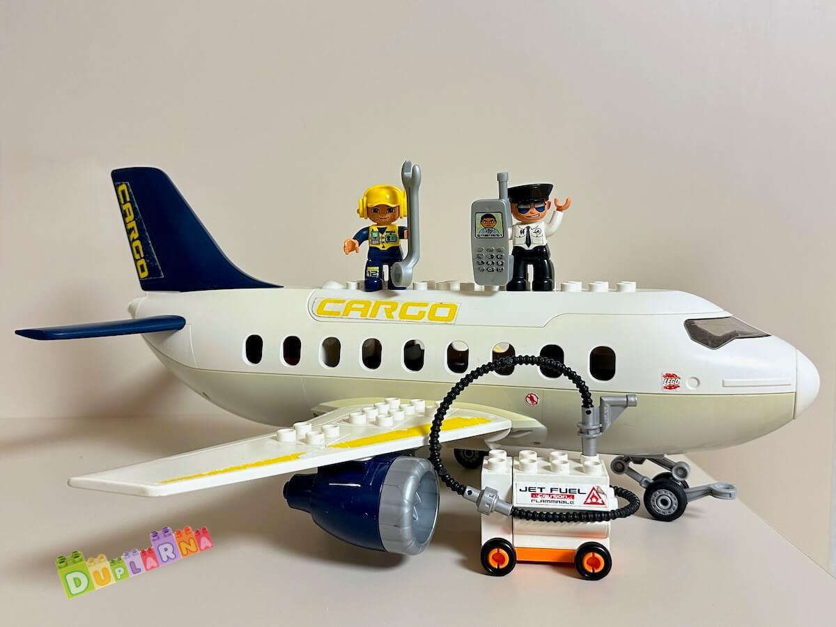 Lego Duplo 7843 - Velké nákladní letadlo CARGO / letiště