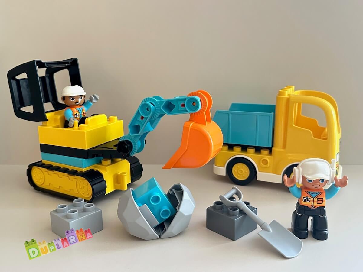 Lego Duplo 10931 - Stavba / Náklaďák a pásový bagr