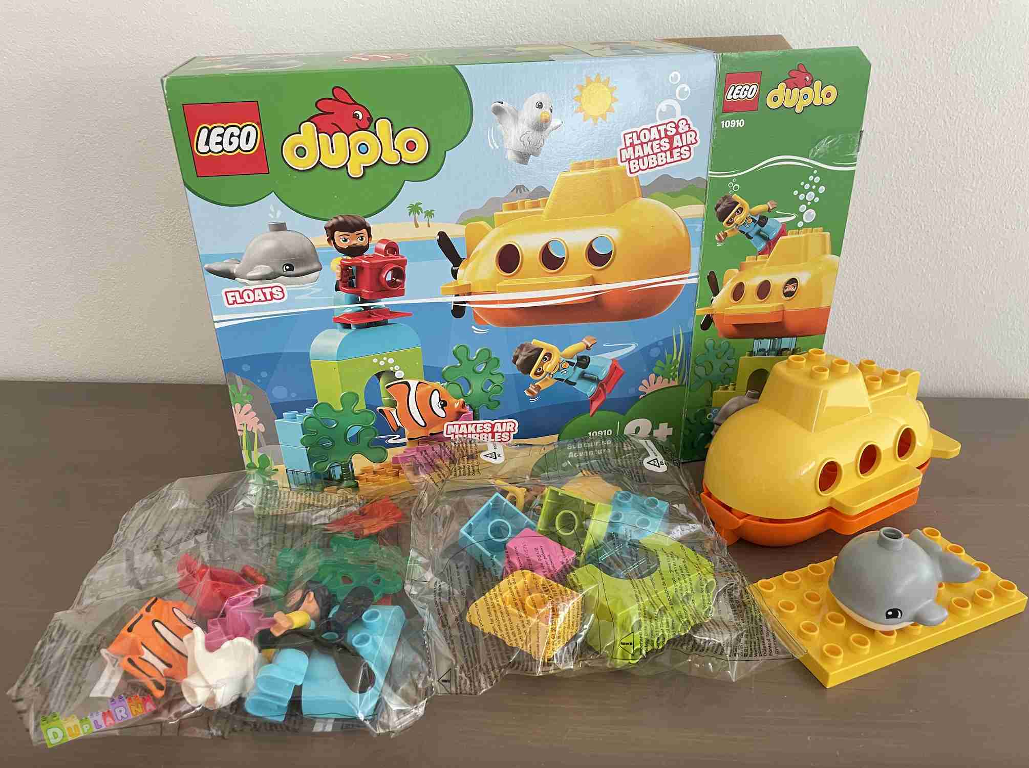 Lego Duplo 10910 - Dobrodružství v ponorce / ponorka