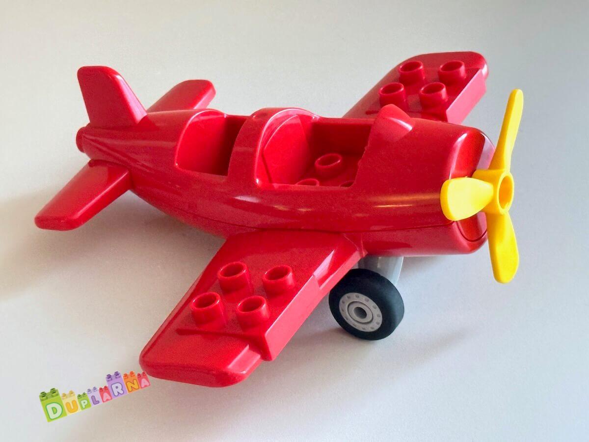 Lego Duplo Letadlo červené s vrtulí