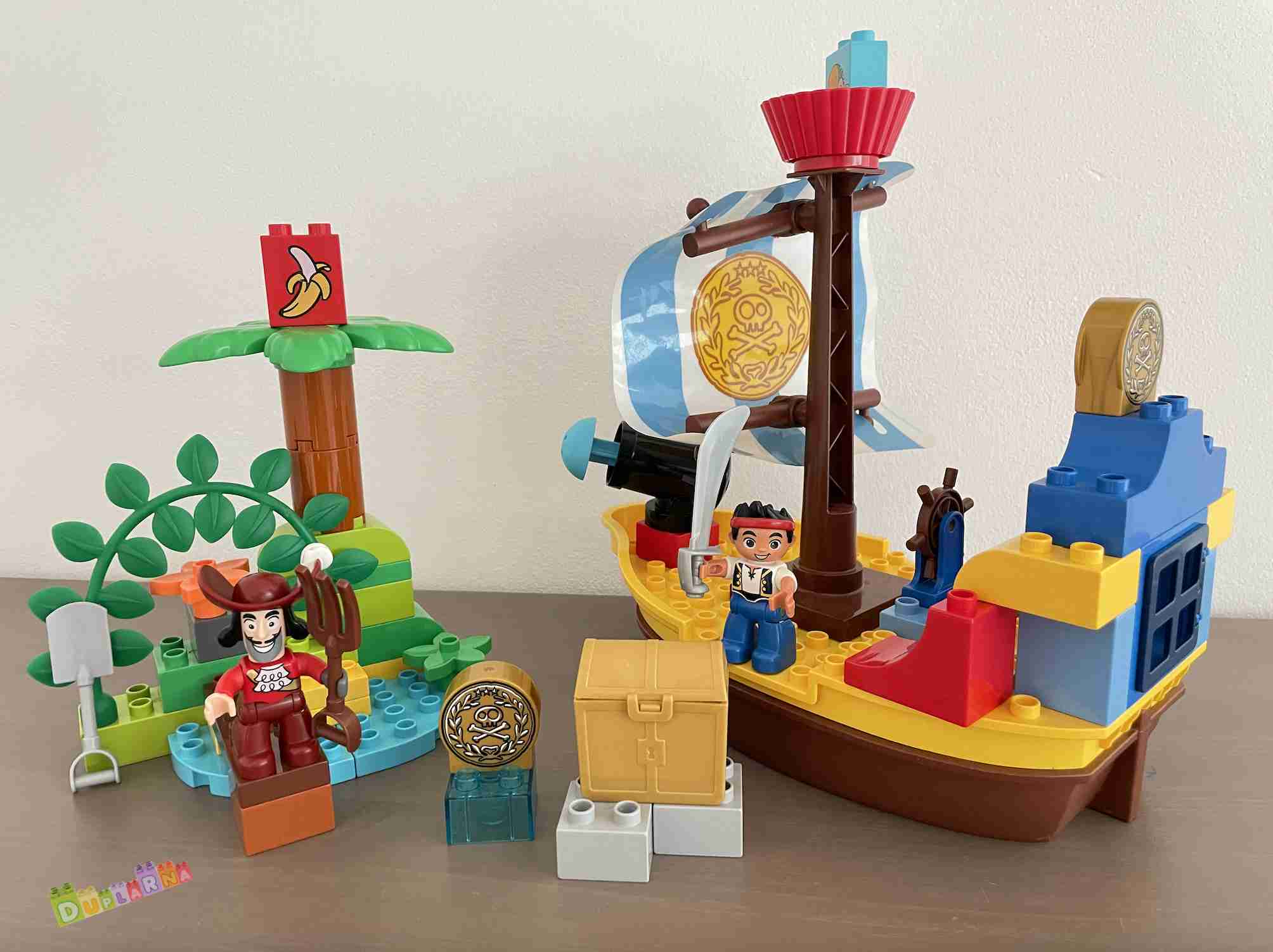 Lego Duplo 10514 - Pirát Jake - Jakeova Pirátská Loď Bucky