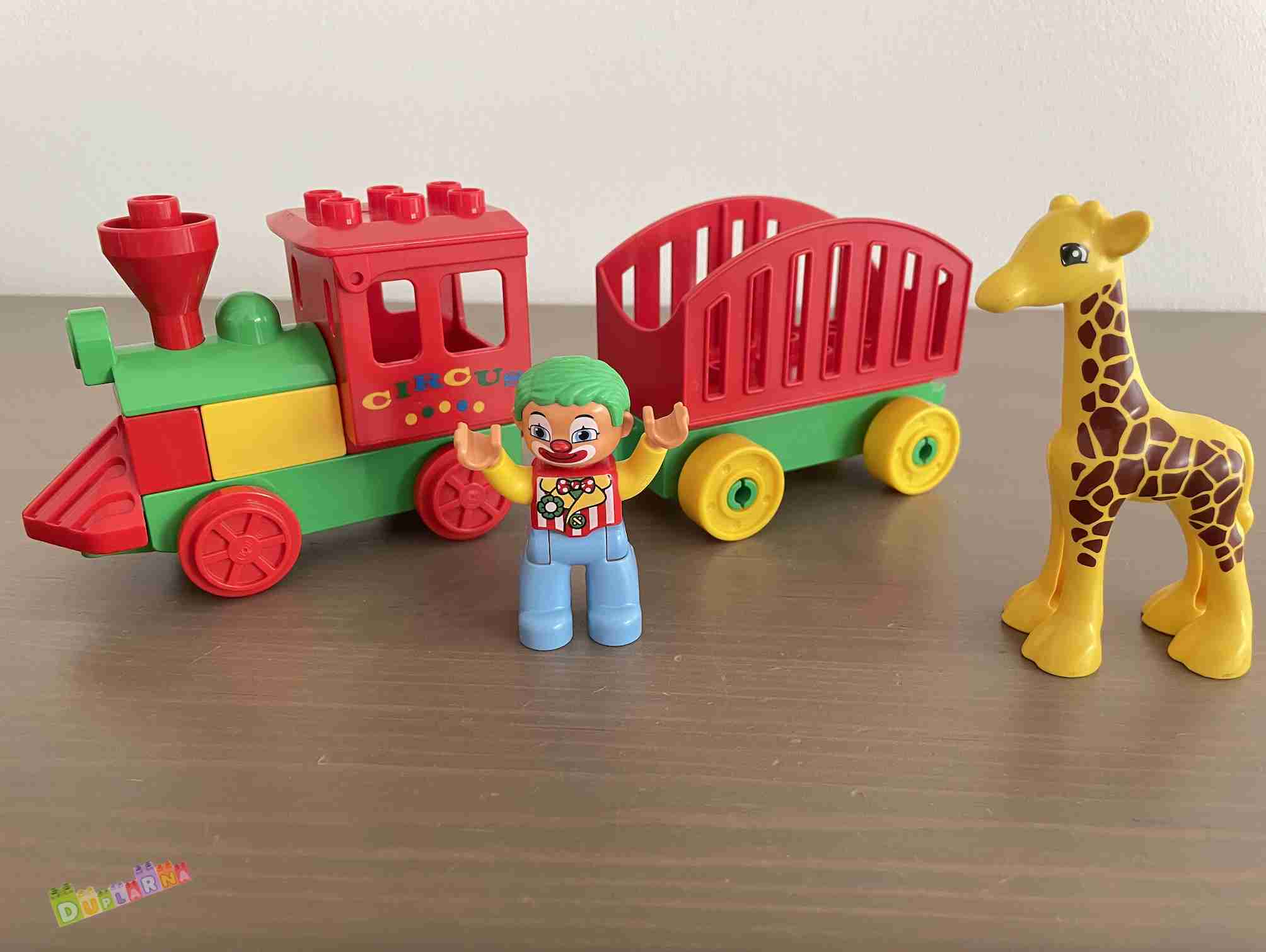Lego Duplo vlak - Zoo cirkus vláček