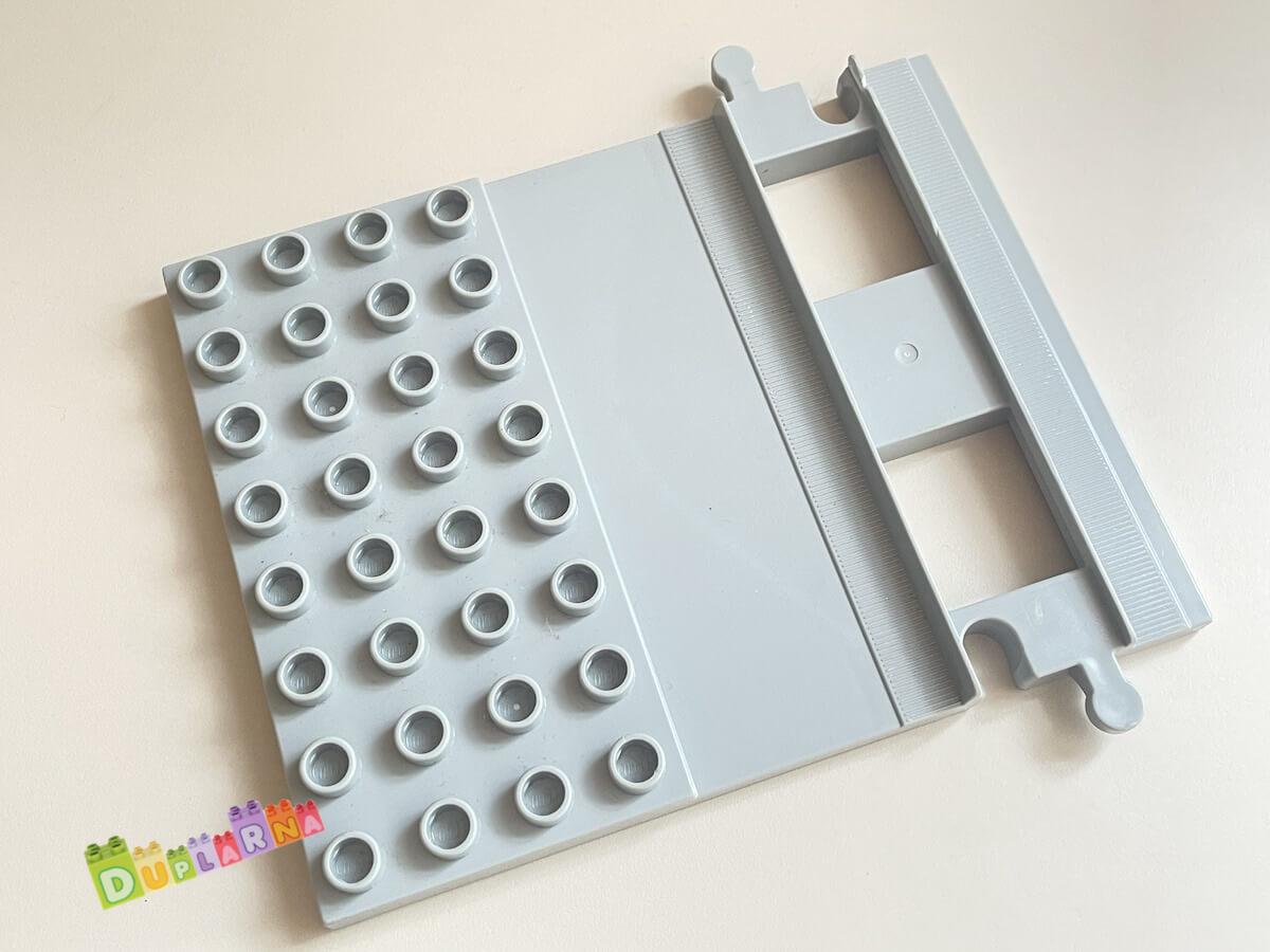 Lego Duplo koleje zastávka rovinka
