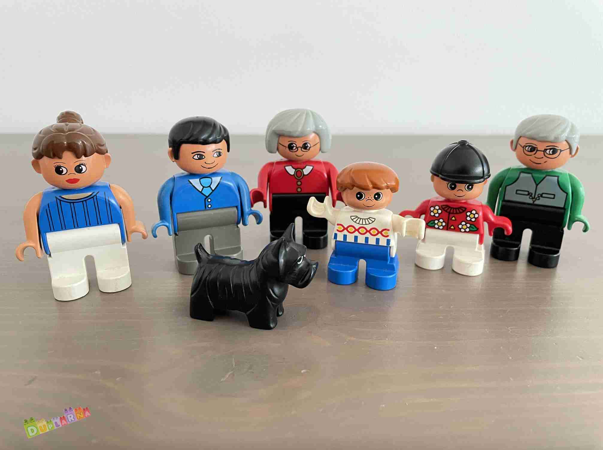 Lego Duplo - Rodinka / Rodina (máma, táta, dítě...)