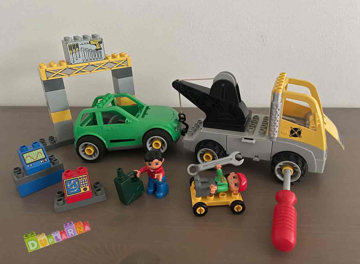 Lego Duplo 5641 - TOOLO - Rušná autoopravna
