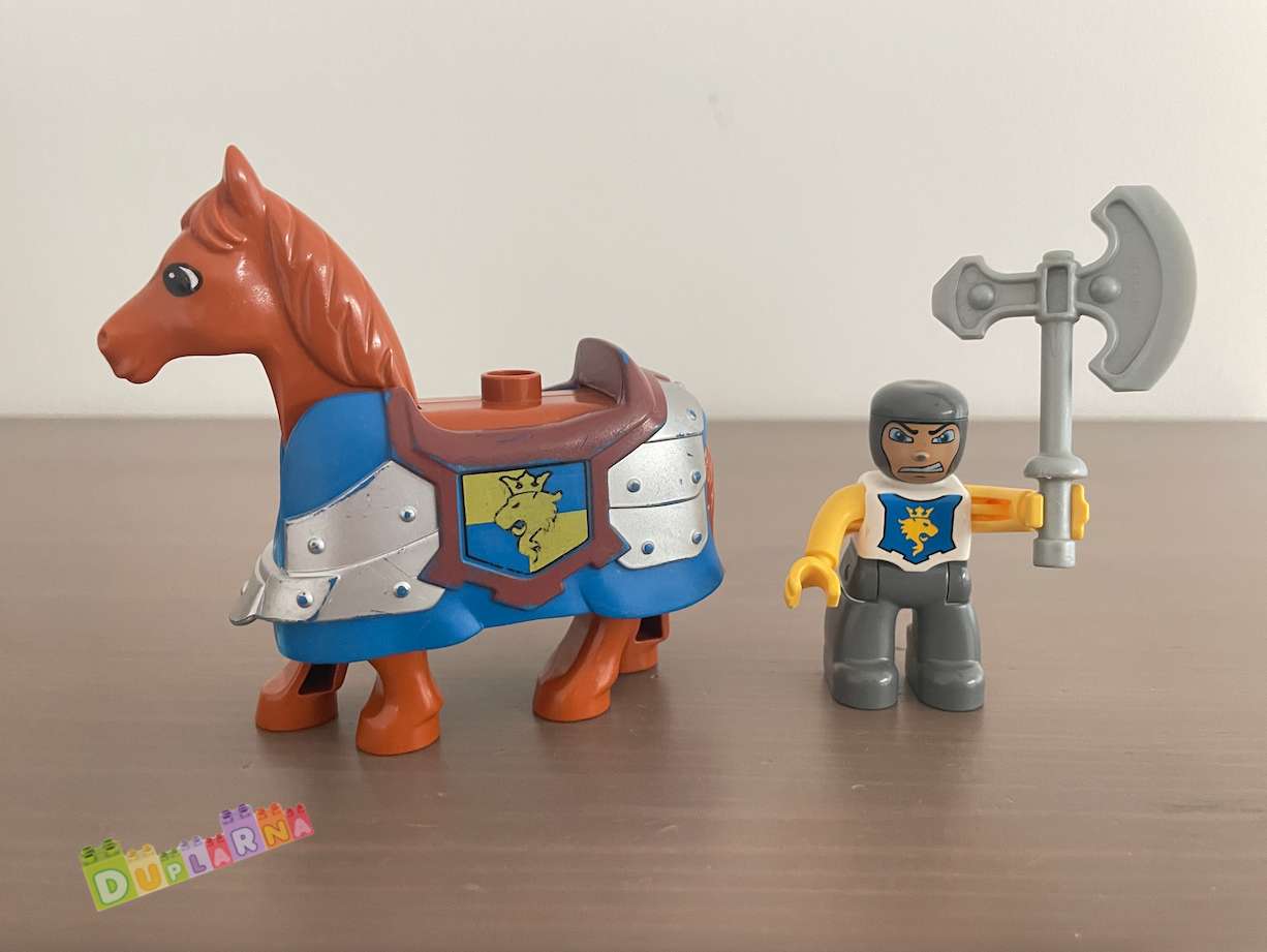 Lego Duplo Rytíř na koni