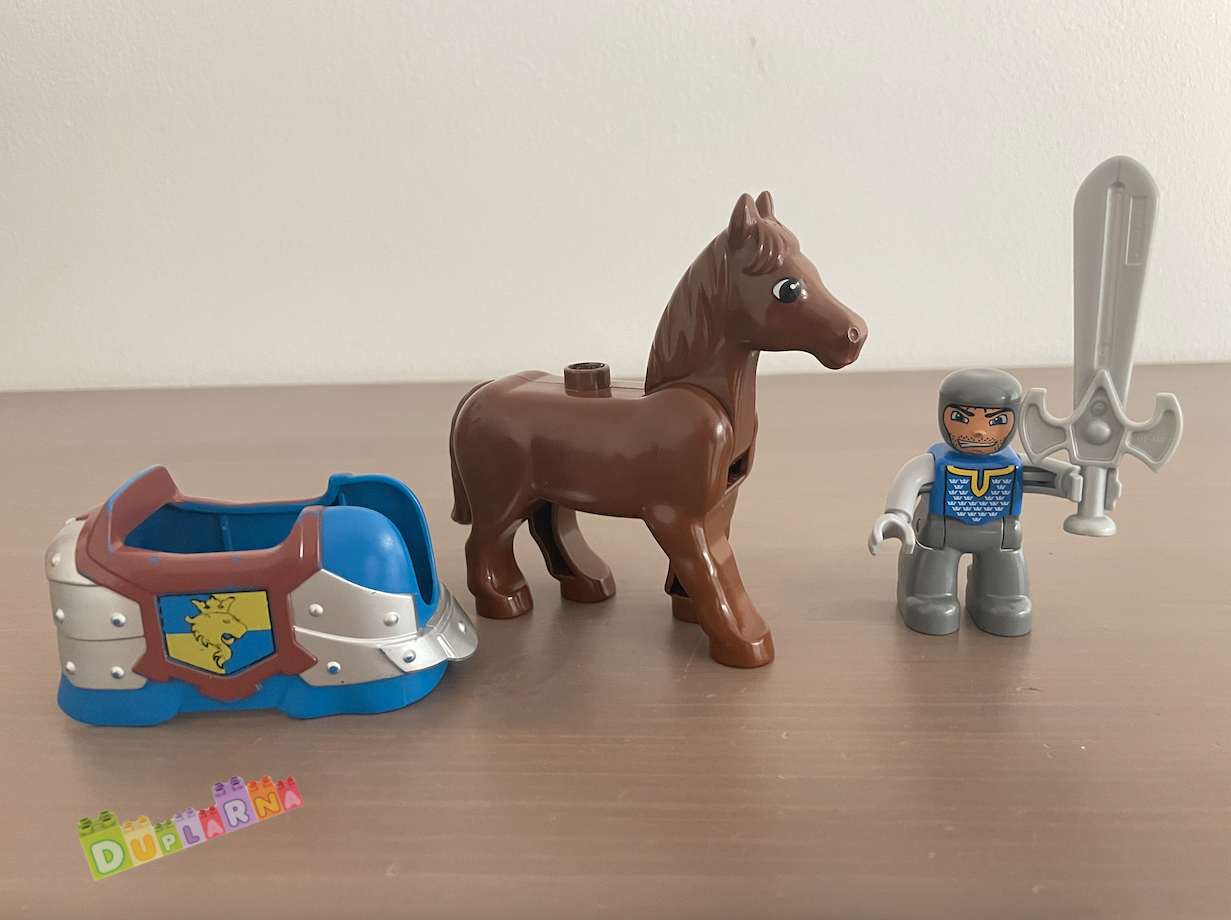 Lego Duplo Rytíř a kůň