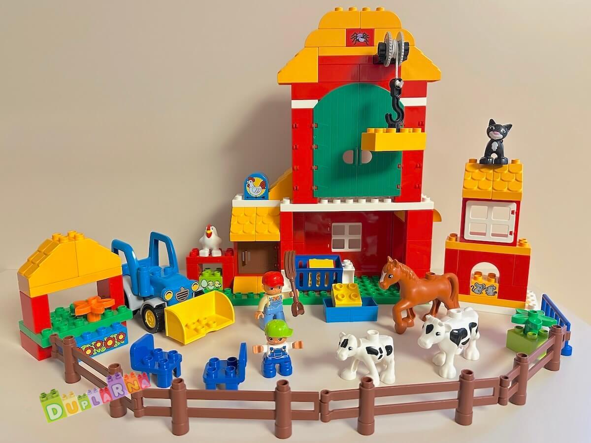 Lego Duplo 10525 - Velká farma , traktor , zvířata