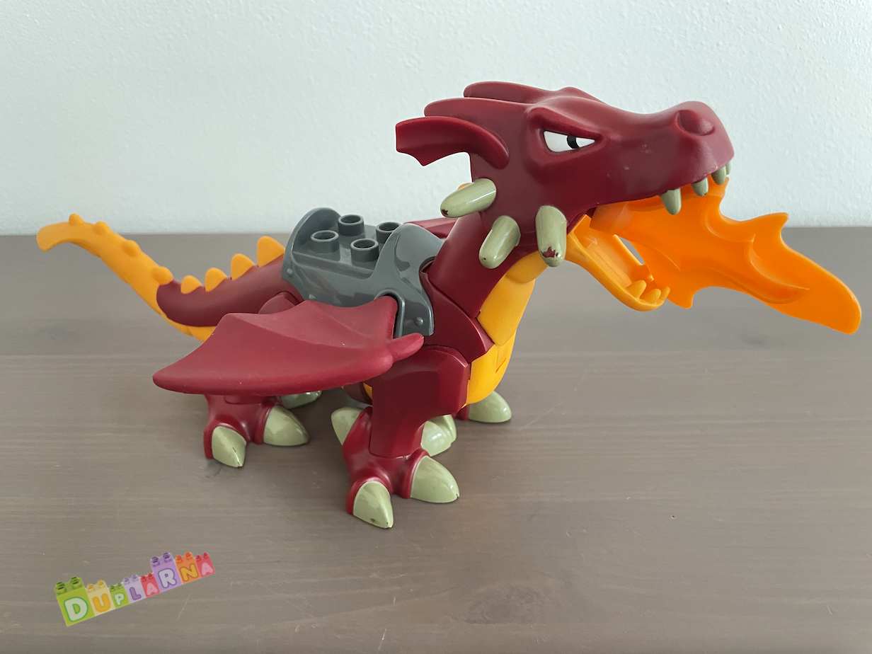 Lego duplo - Červený velký drak
