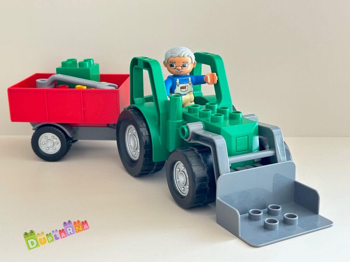 Lego Duplo 4687 - Traktor velký zelený
