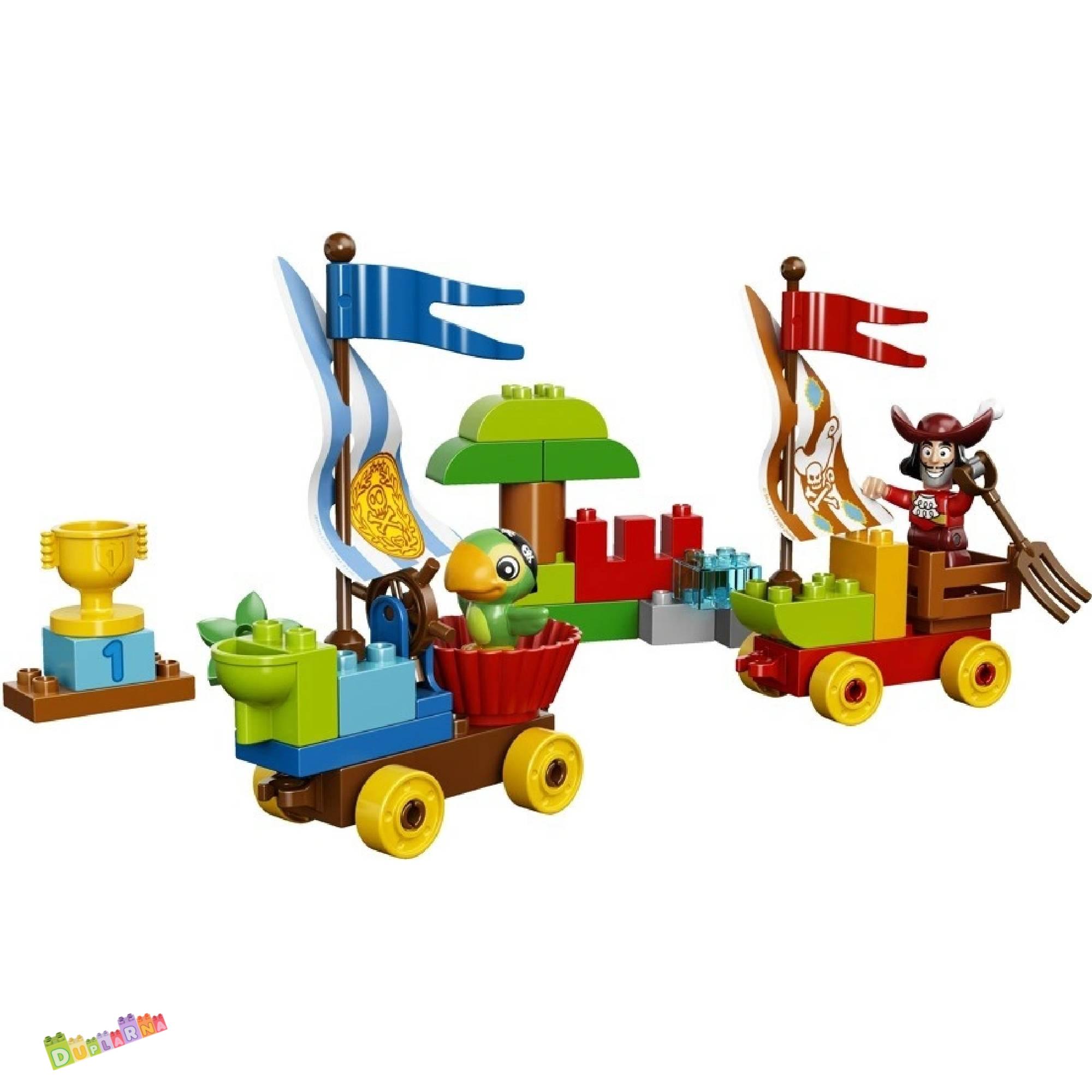 Lego Duplo 10539 - Pirát Jake - Závody na pláži