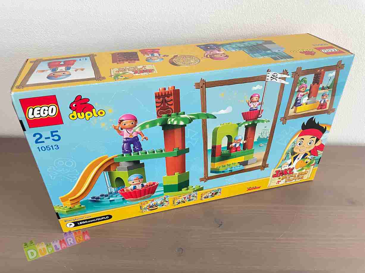 Lego Duplo 10513 - Pirát Jake - Skrýš Země Nezemě