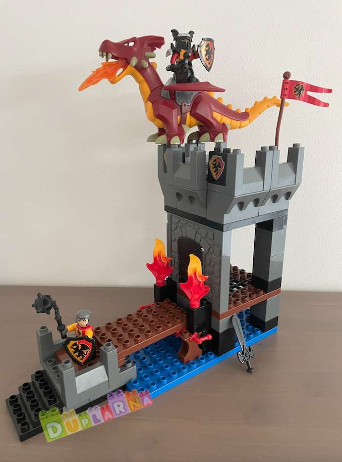 Lego Duplo 4776 Dračí věž - hrad s velkým drakem