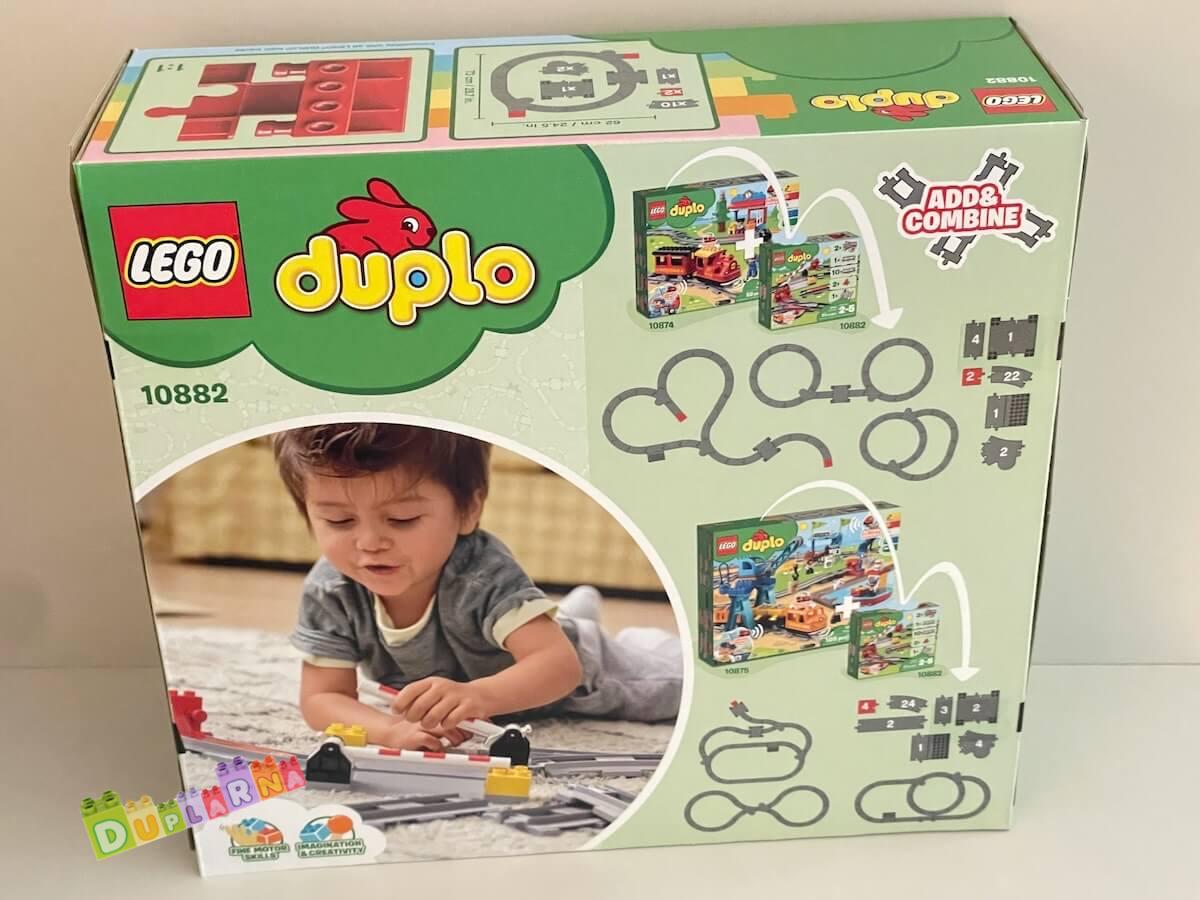 Lego Duplo 10882 - Koleje výhybky a přejezd pro vlak