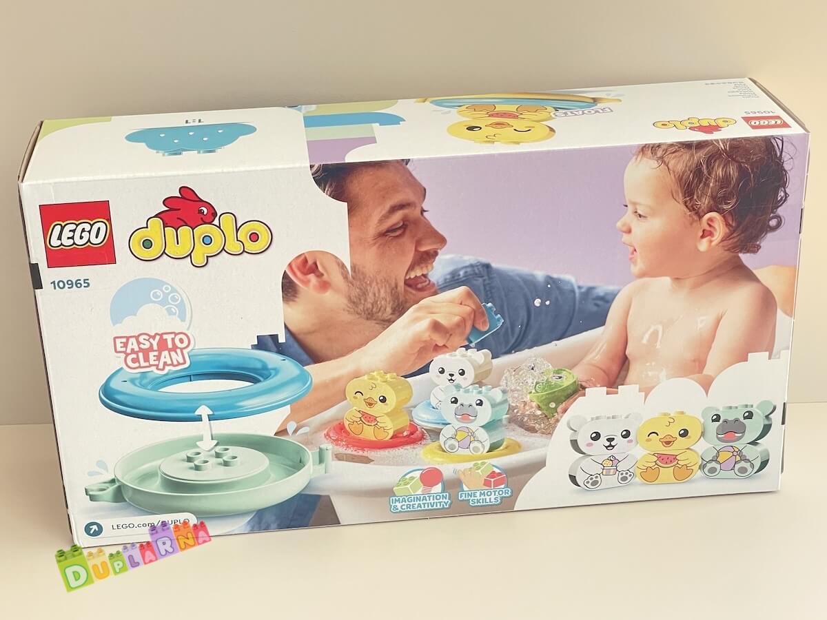 Lego Duplo 10965 - Legrace ve vaně: Plovoucí vláček se zvířátky / do vany