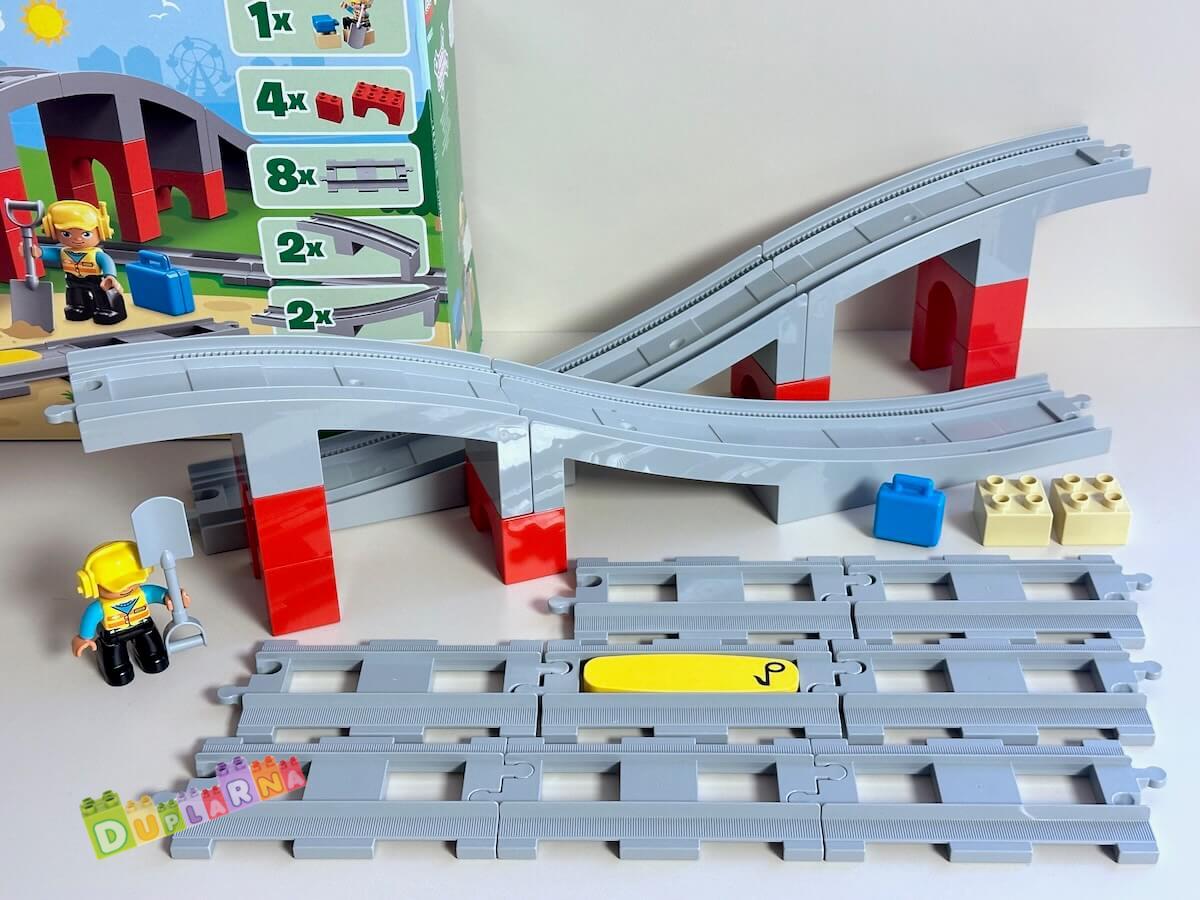Lego Duplo 10872 - Doplňky k vláčku most a koleje