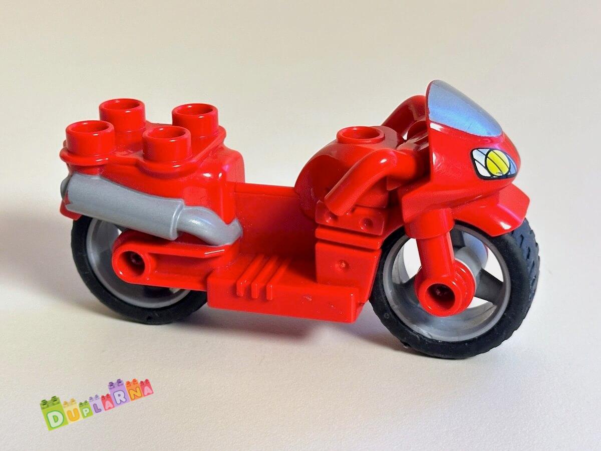 Lego Duplo - Motorka červená