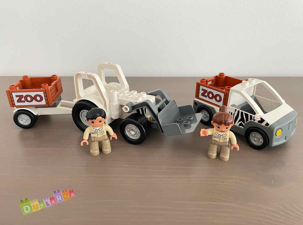 Lego Duplo Safari ZOO auta