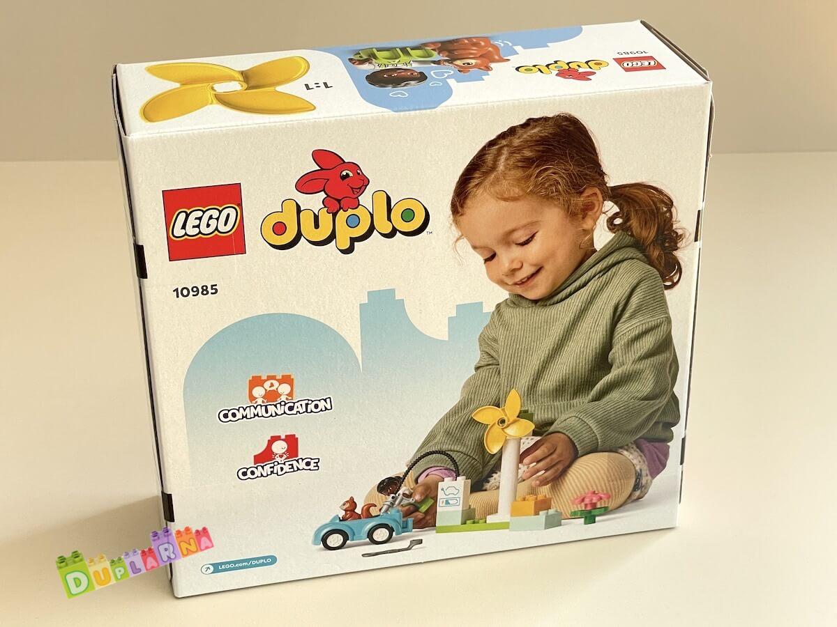 Lego Duplo 10985 - Větrná turbína a elektromobil
