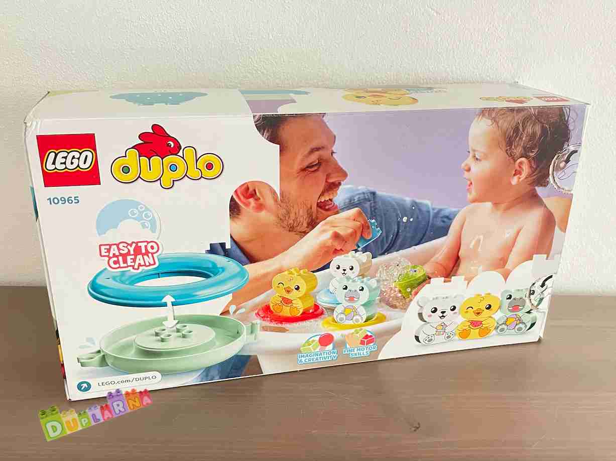 Lego Duplo 10965 - Legrace ve vaně: Plovoucí vláček se zvířátky / Do vany